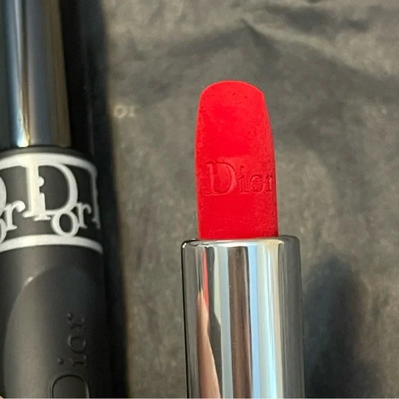 Dior lipstick, mascara & makeup bag set - Picture 2 of 7